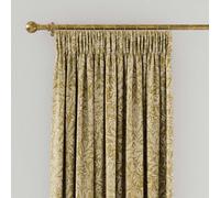 Joules Twilight Ditsy Lined Curtains 66" x 72", Gold