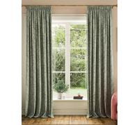 Joules Twilight Ditsy Pure Cotton Curtains Green