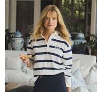 Joules UK16 Ladies Lara Stripe Top - Navy Stripe