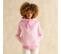 Joules UK8 Women's Rushton Hoody - Pink Stripe