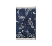 Joules Wild Fowl Hand Towel, Royal Blue