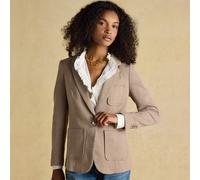 Joules Women's Albury Jacket - Tan - Size: UK14