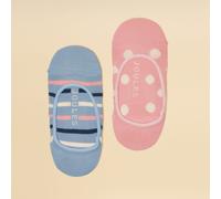 Joules Women's Bessie 2 Pack Socks - Pink - Size: One Size