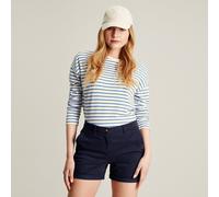 Joules Women's Esther Top - Blue Stripe - Size: UK14