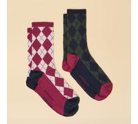 Joules Women's Everyday 2 Pack Socks - Multi-Coloured - Size: One Size