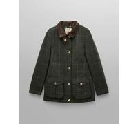 Women's Classic Tweed Fieldcoat, Green 12