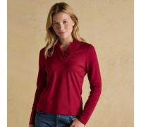 Joules Women's Heidi Top - Red - Size: UK18