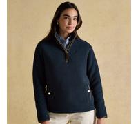 Joules Women's Heritage 1/4 Zip Fleece - Navy - Size: UK16