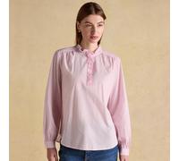 Joules Women's Melanie Long Sleeve Blouse - Pink - Size: UK10