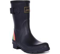 Joules Womens Molly Welly, Navy Rainbow, 3