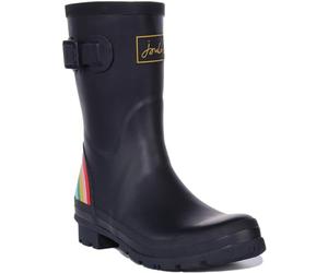 Joules Womens Molly Welly, Navy Rainbow, 3
