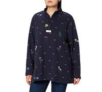 Joules Women's Pip Print Jumper, Navy Pollen, 8