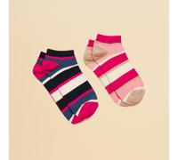 Joules Women's Rilla 2 Pack Socks - Pink - Size: One Size