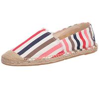 Joules Women's Shelbury Espadrille, Cream Stripe,3 UK medium