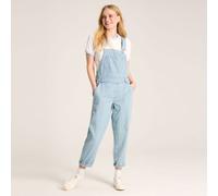 Joules Women's Stripe Dungarees - Blue - Size: UK8