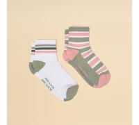 Joules Women's Volley 2 Pack Socks - Green