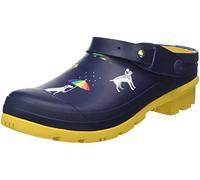 Joules Women's Welly Clog, Rainbow Dog, 6 UK