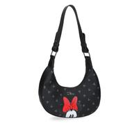 Joumma Disney Bowlogue Minnie Shoulder Bag Black 24x12x6 cm PU y Polyester