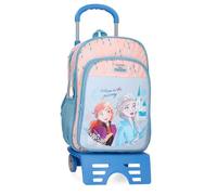 Joumma Bags, Disney Frozen Believe in The Journey, Kinderrucksack, Schulrucksack, aus Polyester, breite und verstellbare Riemen, mehrere Taschen und Fächer.