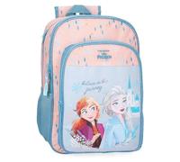 Joumma Bags, Disney Frozen Believe in The Journey, Kinderrucksack, Schulrucksack, aus Polyester, breite und verstellbare Riemen, mehrere Taschen und Fächer.