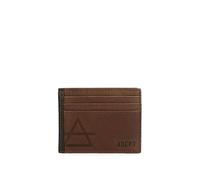 joumma bags,s.l. Adept Jim Card Holder Brown 9.5 x 7.5 cm Leather, Brown, Card Holder