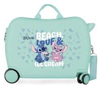 Joumma Disney Beach & Love Children's Suitcase Turquoise Blue 45 x 31 x 20 cm Hard ABS 24.6L 1.75 kg 2 Wheels Double Carry-on Luggage