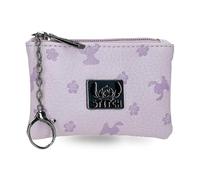 Joumma Disney Bloom Stitch Wallet Lilac 12x7.5x1cm PU and Polyester