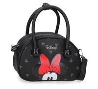 Joumma Disney Bowlogue Minnie Crossbody Bag Black 19x13x8 cm PU and Polyester