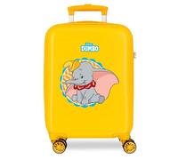 Joumma Disney Clasicos 2 Cabin Suitcase Yellow 33 x 50 x 20 cm Rigid 2 kg Combination Lock Side ABS 2 kg 33L Hand Luggage, Lemon Tree, One Size, Cabin Suitcase