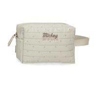 Joumma Disney Duna Mickey Toiletry Bag Adaptable Beige 22x15x8 cm Polyester