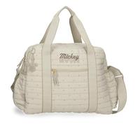 Joumma Disney Duna Mickey Travel Bag Beige 41x31x13cm Polyester 16.5L