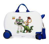 Joumma Disney Family Pixar Children's Suitcase White 45 x 31 x 20 cm Rigid 1.8 kg Combination Lock Side ABS 1.8 kg 27.9L Hand Luggage, White, One Size, Children's Suitcase