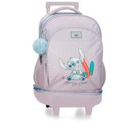 Joumma Disney from Hawaii 2-Wheel Backpack Pink 32x45x21 cm Polyester 30,24L