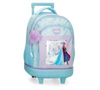 Joumma Disney Frozen in This Together Compact Detachable 2-Wheel Backpack Lilac 32x45x21 cm Polyester 30,2L