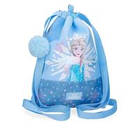 Joumma Disney Frozen Magic Ice Backpack Sack Blue 30x40cm Polyester by Joumma Bags, Blue, Backpack Sack