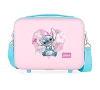 Joumma Disney Heart Stitch Nececer Adaptable Pink 29x21x15cm Rigid ABS 9.14L 0.8kg, Pink, One Size, Nececer Adaptable