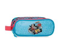 Joumma Disney Hight Speed Two-Compartment Toiletry Bag Blue 23x9x7 cm Polyester