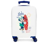 Joumma Disney Mickey & Minnie Cabin Suitcase Multicolor 33 x 50 x 20 cm Rigid 2 kg Combination Lock Side ABS 2 kg 33L Hand Luggage, Multicoloured, One Size, Cabin Suitcase