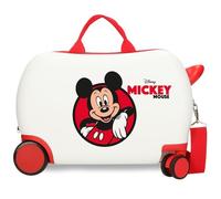 Joumma Disney Mickey & Minnie Children's Suitcase Multicolour 45 x 31 x 20 cm Hard 1.8 kg Combination Lock Side ABS 1.8 kg 27.9L Hand Luggage, Multicoloured, One Size, Children's Suitcase
