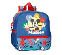 Joumma Disney Mickey Peek a Boo Backpack Nursery Blue 21x25x10cm Polyester 5.25L, Blue, Daycare Backpack