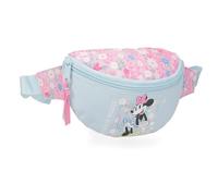 Joumma Disney Minnie Happy Waist Bag Blue 27x11x6.5cm Polyester, Blue, One Size, Fanny Pack