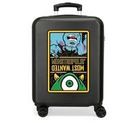 Joumma Disney Monsters Cabin Suitcase Black 38 x 55 x 20 cm Rigid ABS Side Combination Lock 34L 2.6 kg 4 Double Wheels Hand Luggage