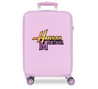 Joumma Disney Montana Cabin Suitcase Lilac 38 x 55 x 20 cm Rigid ABS Side Combination Lock 34L 2.6 kg 4 Double Wheels Hand Luggage