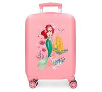 Joumma Disney Princess Cabin Suitcase Pink 33 x 50 x 20 cm Rigid 2 kg Combination Lock Side ABS 2 kg 33L Hand Luggage, Pink, One Size, Cabin Suitcase