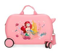 Joumma Disney Princess Children's Suitcase Pink 45 x 31 x 20 cm Rigid 1.8 kg Combination Lock Side ABS 1.8 kg 27.9L Hand Luggage, Pink, One Size, Children's Suitcase