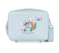 Joumma Disney Stitch from Hawaii Nececer Adaptable Blue 29x21x15cm Rigid ABS 9.1L 0.8kg
