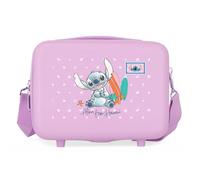Joumma Disney Stitch from Hawaii Nececer Adaptable Purple 29x21x15 cm Rigid ABS 9.1L 0.8 kg