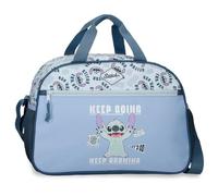 Joumma Disney Stitch Keep Going Travel Bag Blue 40x28x22 cm Polyester 24,64L