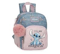 Joumma Disney Stitch You are Magical Backpack Nursery Blue 19x24x10cm Polyester 4.56L, Blue, Daycare Backpack