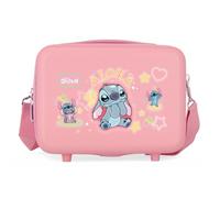 Joumma Disney Stitch You & Me Nececer Adaptable Pink 29x21x15 cm Rigid ABS 9.1L 0.8 kgs